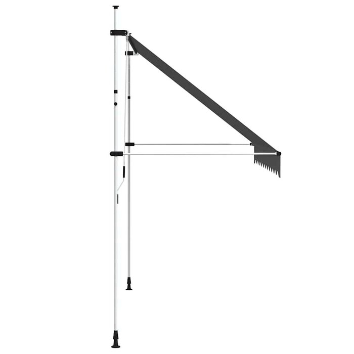 Vidaxl Manuelle Markise 300 cm Anthrazit - 34% Rabatt auf Rückläufer