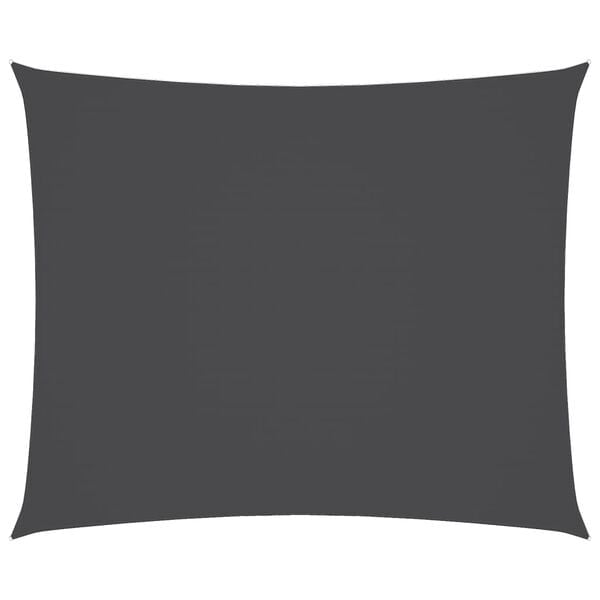 Vidaxl Rechteckiges Sonnensegel 5x6 m Anthrazit - 34% Rabatt