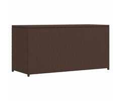 Vidaxl Gartenbox 120x50x60 cm Polyrattan Braun - 54% Rabatt - Ausgepackt