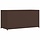 Gartenbox 120x50x60 cm Polyrattan Braun - 37% Rabatt