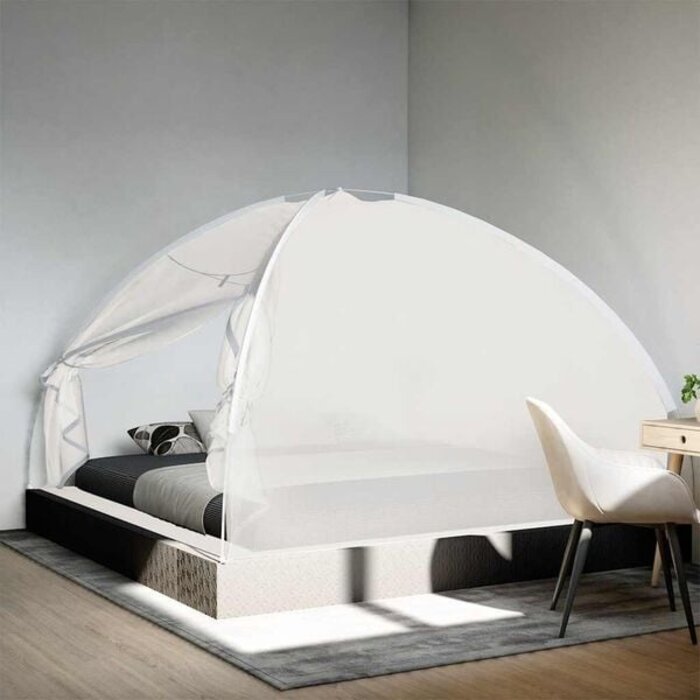 Vidaxl Moskitonetz Mongolia 200x200x130 cm Weiß - 32% Rabatt