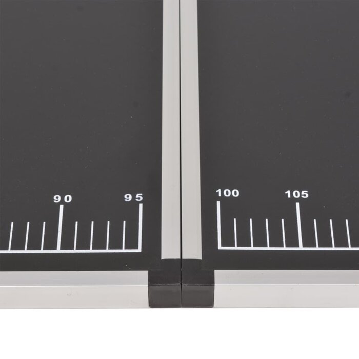 Vidaxl Klappbarer Tapeziertisch 200x60cm - Schwarz - 36% Rabatt