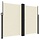 Ausziehbare Seitenmarkise 180x1000 cm Creme - 35% Rabatt