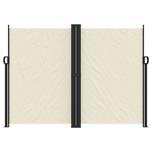 Vidaxl Ausziehbare Seitenmarkise 180x1000 cm Creme - 35% Rabatt