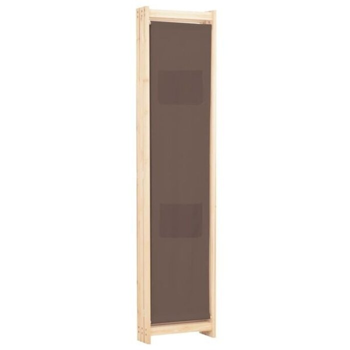 Vidaxl Spanische Wand 120x170cm - 3 Paneele Braun - 33% Rabatt