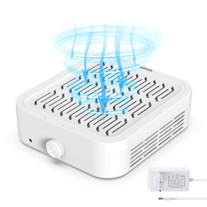 Profi Nagelstaubsauger 120W, Weiß - 27% Rabatt