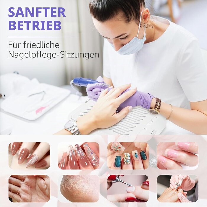 Profi-Nagelstaubsauger 120W - weiß - 27% Rabatt