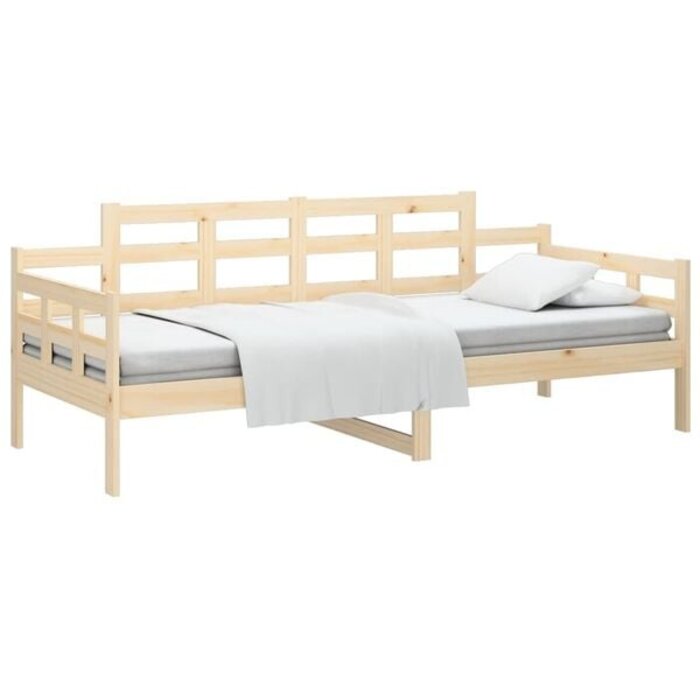 Vidaxl Schlafsofa aus massivem Kiefernholz 90x190 cm - 34% Rabatt