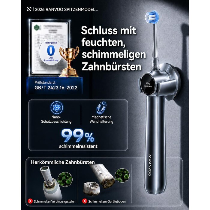 Schallzahnbürste mit BubbleJet-Technologie - 34% Rabatt auf Retourenware
