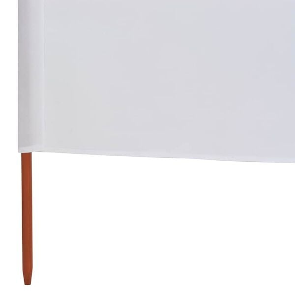 Vidaxl 9-teiliger Windschutz 1200x160 cm Sandweiß - 34% Rabatt