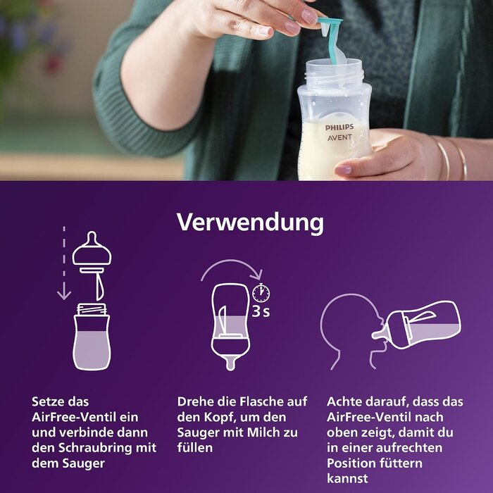 Anti-Kolik Babyflaschen-Set (0-12 Monate) - 32% Rabatt