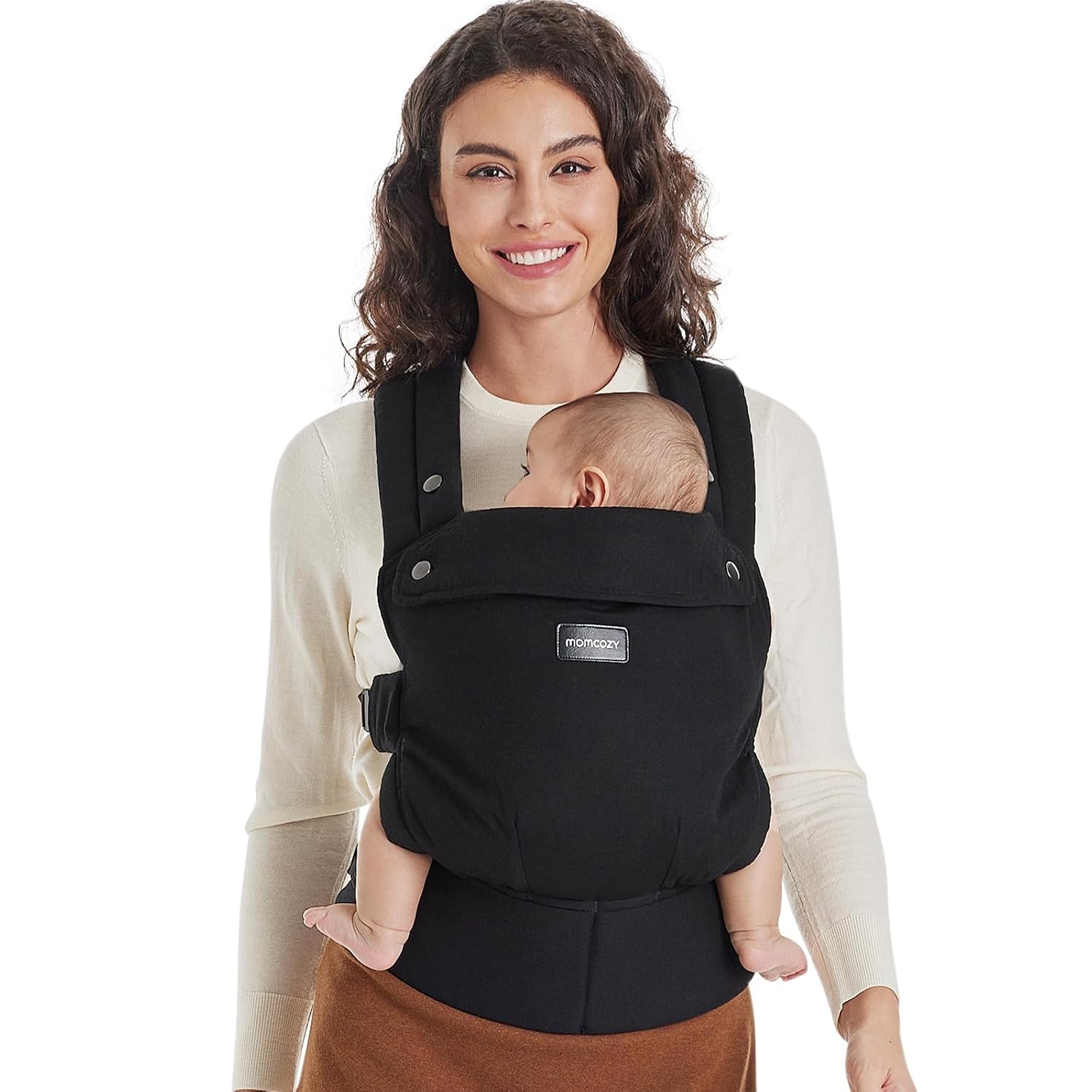 Ergonomische Babytrage, 3-20 kg - Schwarz - 34% Rabatt