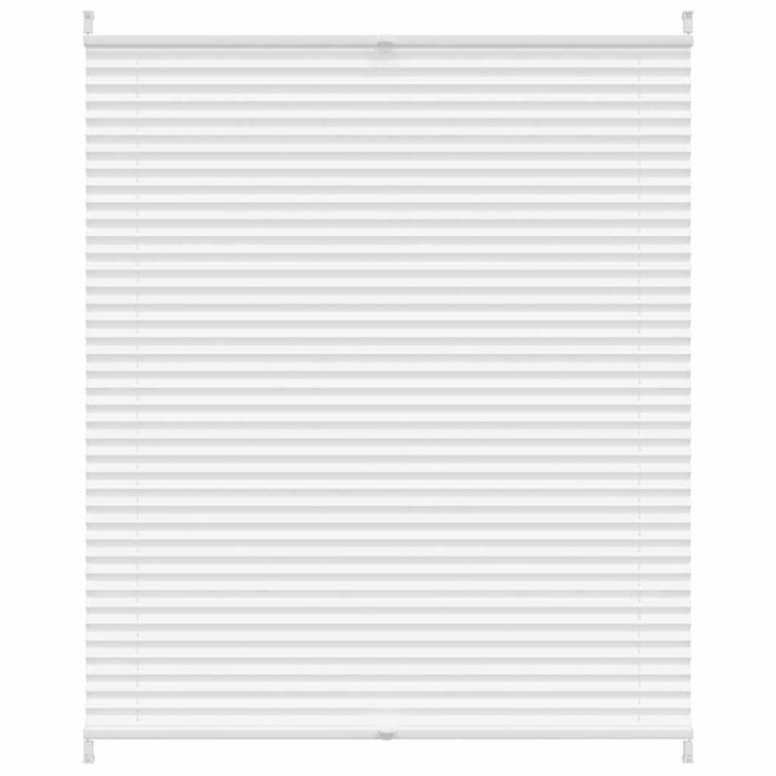 Vidaxl Plisseerollo 100x125 cm in Weiß - Kreppstoff - 31% Rabatt