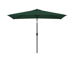 Vidaxl Rechteckiger Sonnenschirm 200x300 cm, Grün - 46% Rabatt