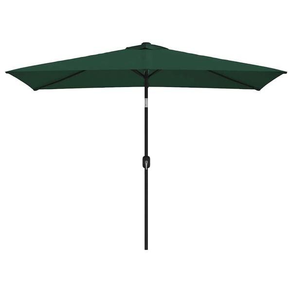 Vidaxl Rechteckiger Sonnenschirm 200x300 cm Grün - 34% Rabatt