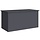 Garten-Aufbewahrungsbox, Anthrazit, 100x50x50 cm - 34% Rabatt