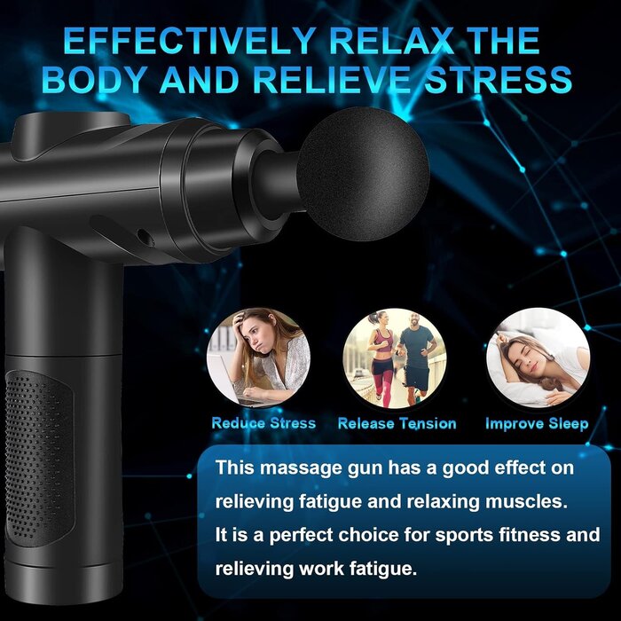 Profi Massagepistole Tiefengewebs-Massage - 32% Rabatt - Ausgepackt