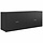 Gartenschrank aus Poly-Rattan 198x55,5x80cm Schwarz - 35% Rabatt