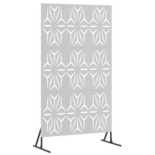 Vidaxl Sichtschutzwand 100 x 50 x 180 cm Stahl Silber - 34% Rabatt