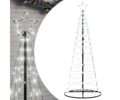 Vidaxl LED-Weihnachtsbaum 180 cm Kaltweiß - 49% Rabatt - Ausgepackt
