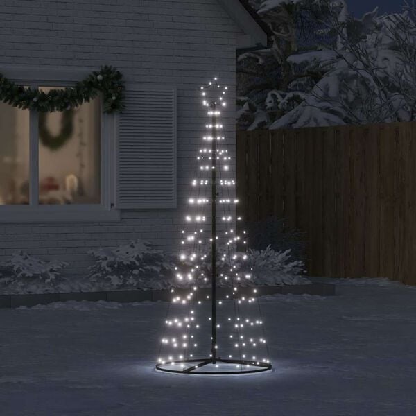 Vidaxl LED-Weihnachtsbaum 180 cm, Kaltweiß, 215 LEDs - 33% Rabatt