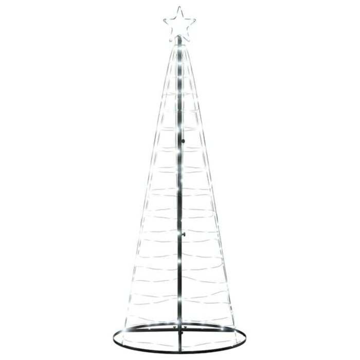 Vidaxl LED-Weihnachtsbaum 180 cm, Kaltweiß, 215 LEDs - 33% Rabatt