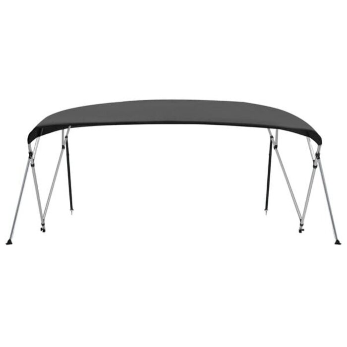 Vidaxl 4-Bügel Bimini-Verdeck Anthrazit 243x230-244x137cm - 35% Rabatt