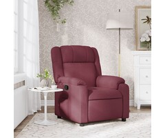 Vidaxl Verstellbarer Relaxsessel Weinrot - 48% Rabatt