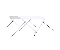 Vidaxl Bimini-Top 2-Bügel 180x150x110 cm weiß - 51% Rabatt