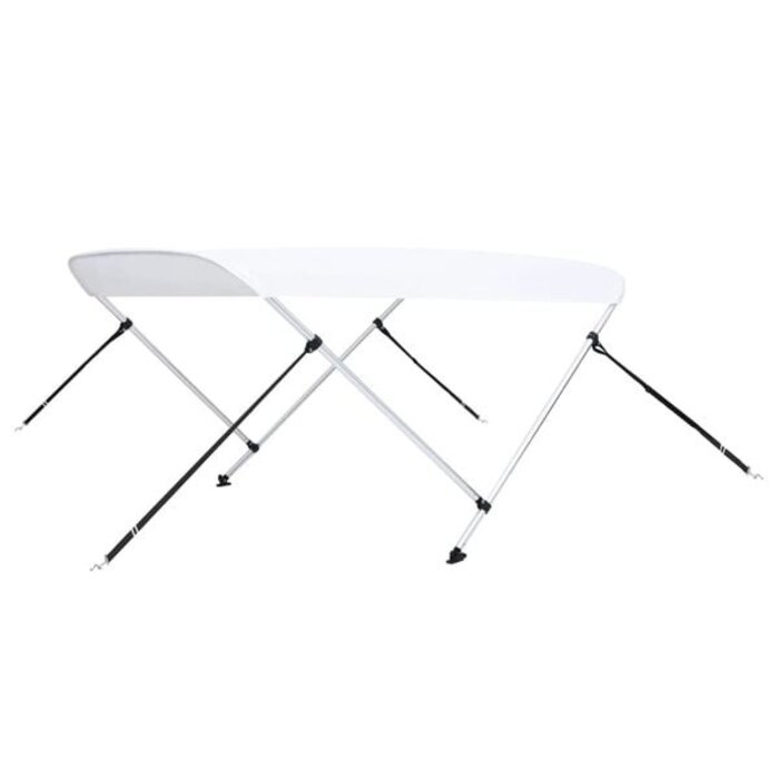 Vidaxl Bimini-Top 2-Bügel 180x150x110 cm weiß - 34% Rabatt auf Retourenware