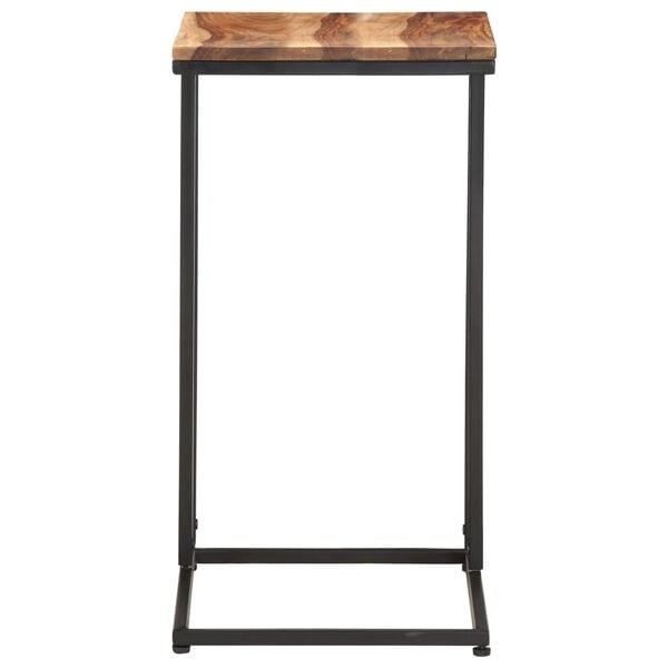 Vidaxl Beistelltisch C-Form Massivholz & Stahl - 33% Rabatt