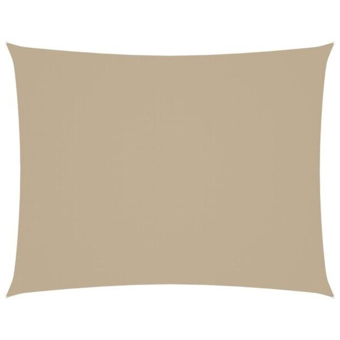 Vidaxl Sonnensegel rechteckig 4x5 m Beige - 34% Rabatt