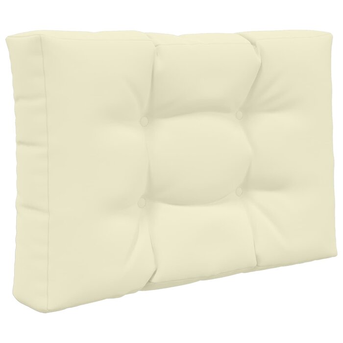 Vidaxl Außenkissen Set 60x60cm, Creme, für Loungebank - 32% Rabatt