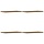 Wandregal 4er Set 40x20 cm Artisan-Eiche - 31% Rabatt