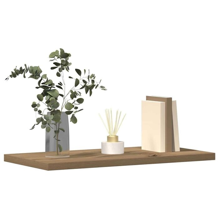 Vidaxl Wandregal 4er Set 40x20 cm Artisan-Eiche - 31% Rabatt