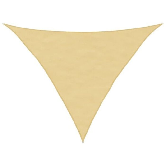 Vidaxl Sonnensegel Dreieck 5x5x6 m in Sand - 33% Rabatt - Outlet