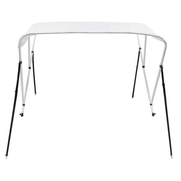 Vidaxl 3-Bügel Bimini-Top 183x180x137 cm Weiß - 35% Rabatt