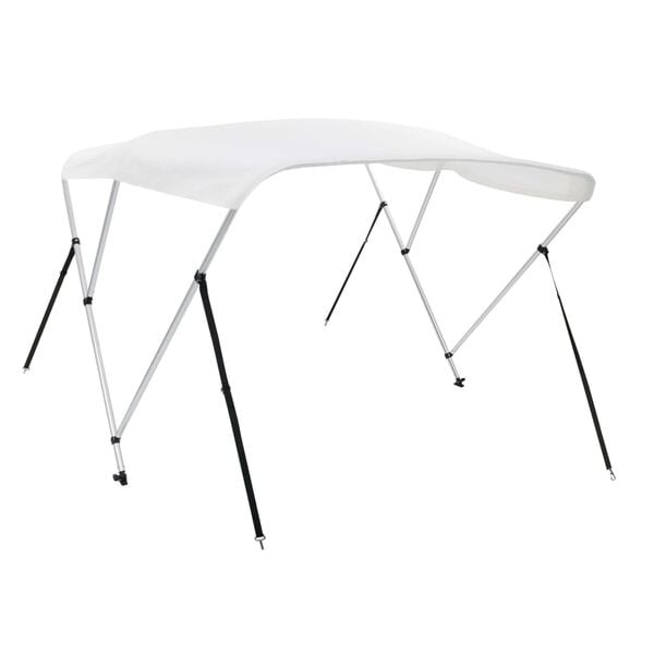Vidaxl 3-Bügel Bimini-Top 183x180x137 cm Weiß - 35% Rabatt