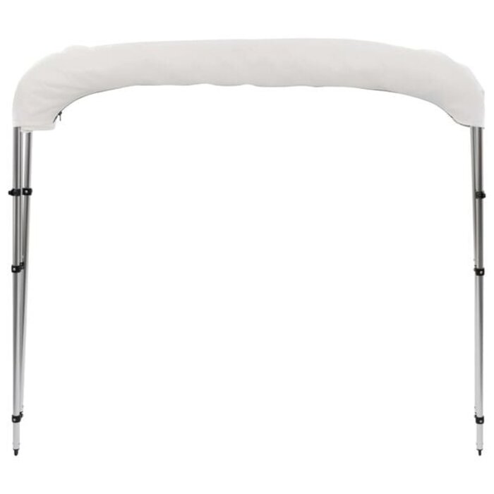 Vidaxl 3-Bügel Bimini-Top 183x180x137 cm Weiß - 35% Rabatt