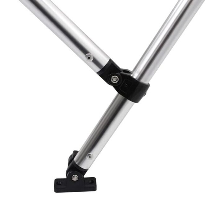 Vidaxl 3-Bügel Bimini-Top 183x180x137 cm Weiß - 35% Rabatt