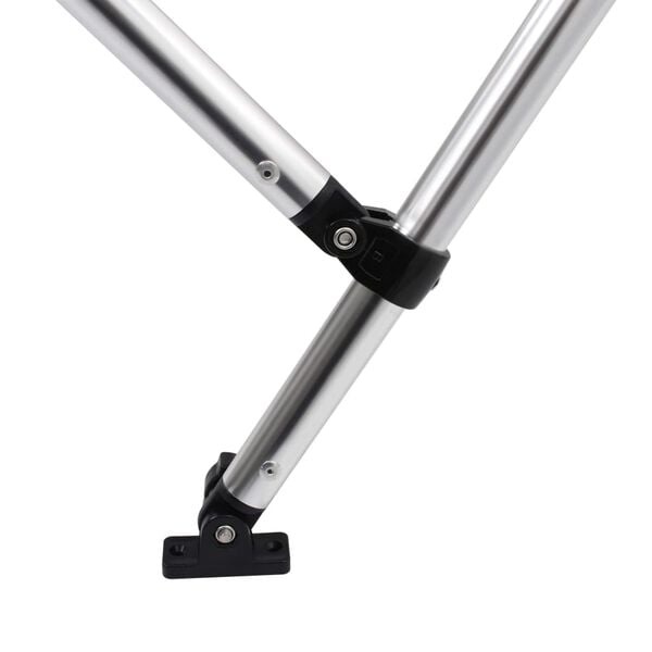 Vidaxl 3-Bügel Bimini-Top 183x180x137 cm Weiß - 35% Rabatt