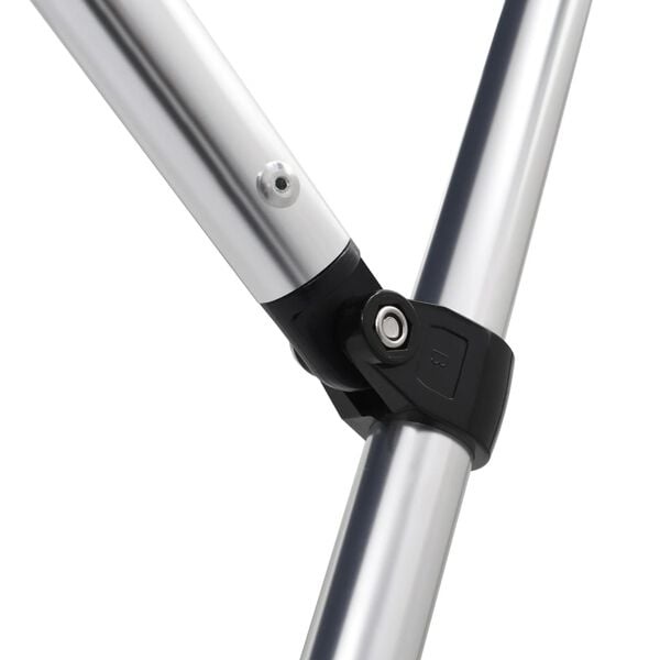 Vidaxl 3-Bügel Bimini-Top 183x180x137 cm Weiß - 35% Rabatt