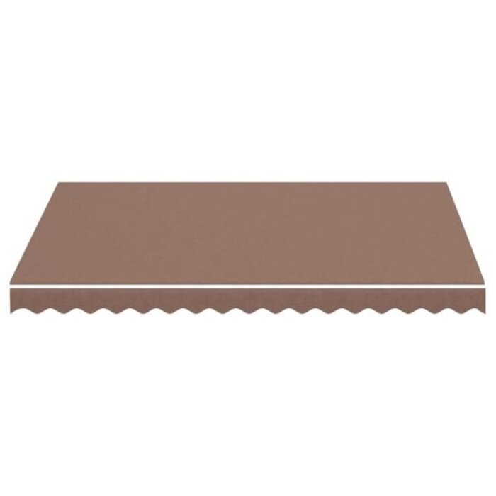 Vidaxl Ersatzmarkisenstoff 3x2,5 m Braun - 32% Rabatt