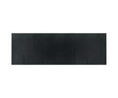 Vidaxl Moderner Bambus-Teppich 100x300 cm, Grau - 49% Rabatt