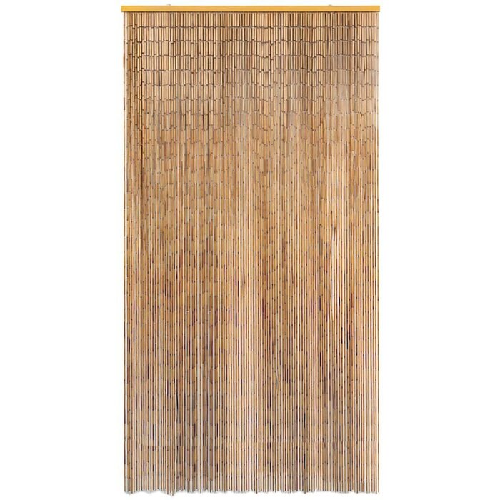 Vidaxl Bambus Fliegenvorhang 120 x 220 cm Braun - 34% Rabatt