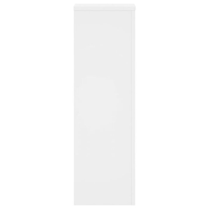 Vidaxl 2er Set Pflanzenständer 25x25x80 cm, Weiß - 37% Rabatt