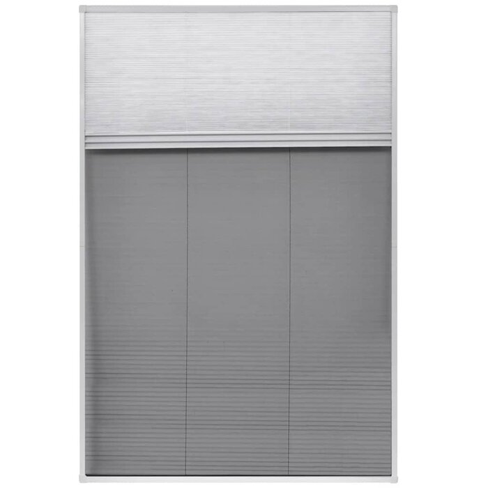Vidaxl Plissee-Insektenschutz mit Verdunkelung 80x120 cm - 39% Rabatt
