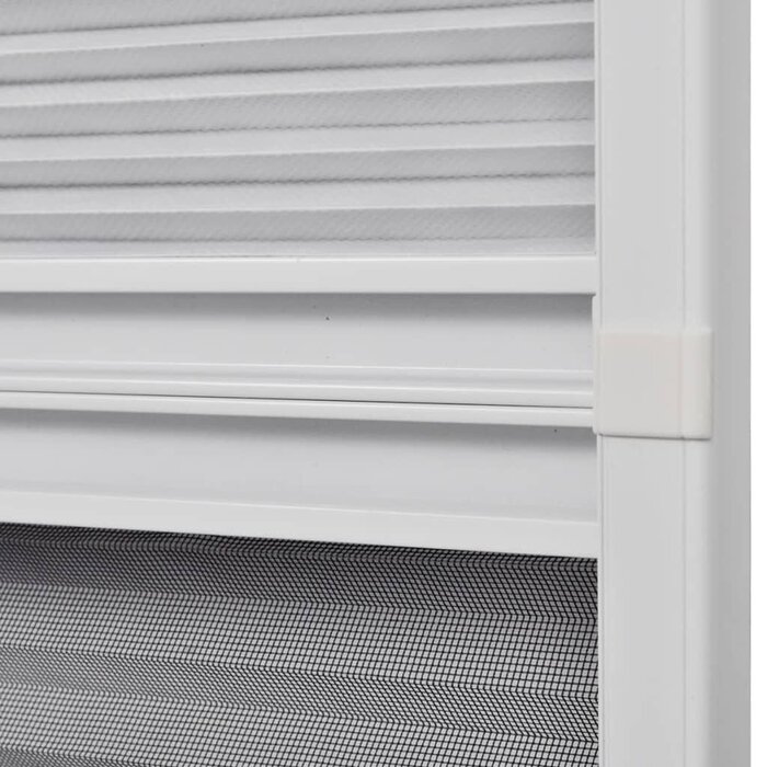 Vidaxl Plissee-Insektenschutz mit Verdunkelung 80x120 cm - 39% Rabatt