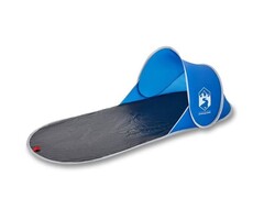 Vidaxl Strandzelt Pop-up Azurblau 190x80x60cm - 45% Rabatt