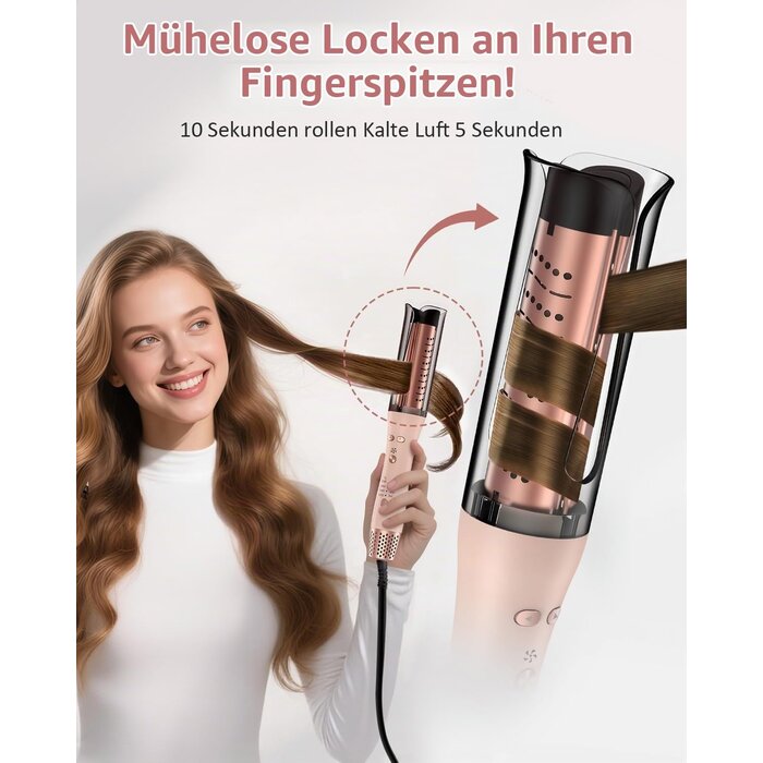 Automatischer Lockenstab mit Ionen-Technologie - 33% Rabatt